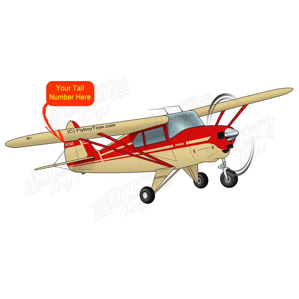 Airplane Design (Red/Tan) - AIRG9GKI9-RT1
