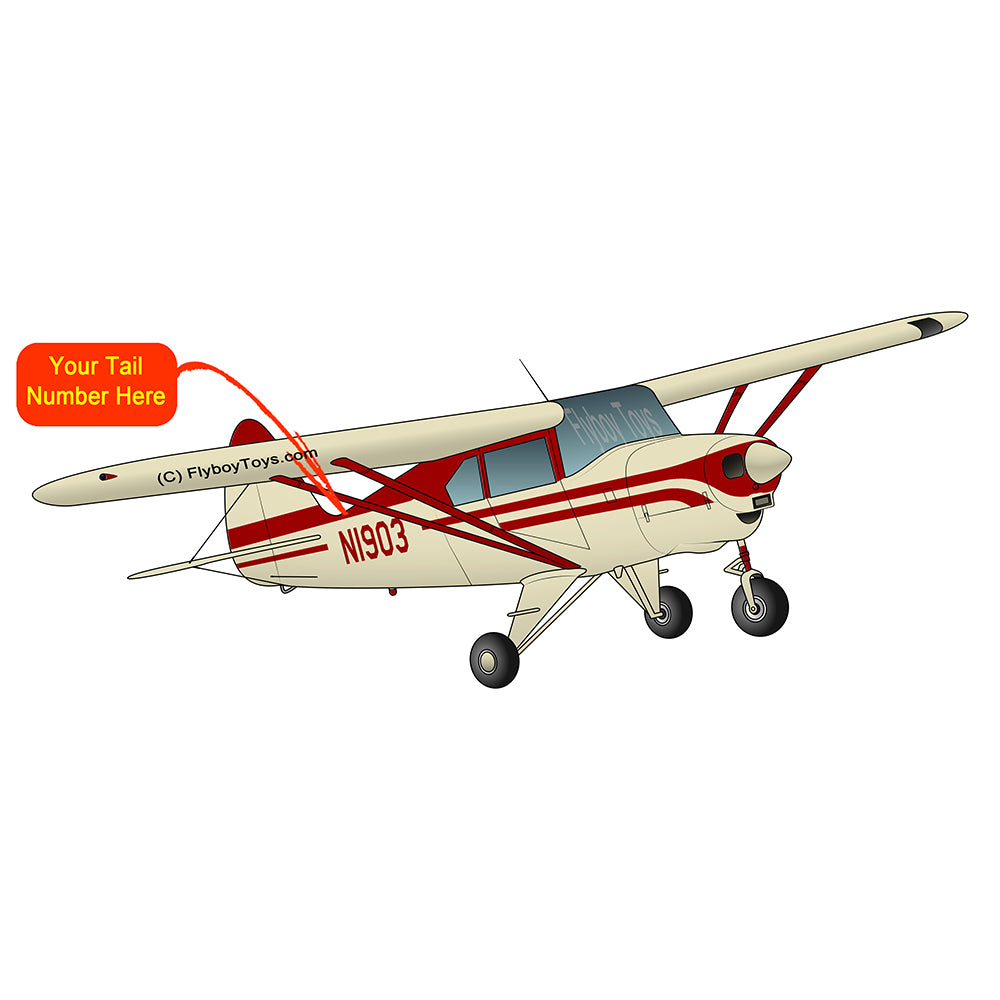 Airplane Design (Tan/Red) - AIRG9GKI9-TR1