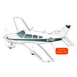Airplane Design (Green) - AIRG9GN1I-G1