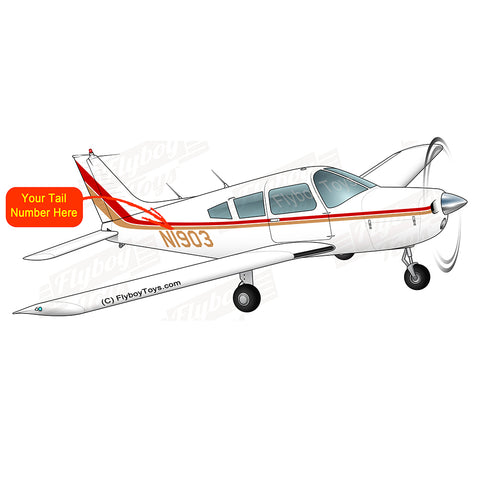 Airplane Design (Red/Gold) - AIRG9GN1I-RG1