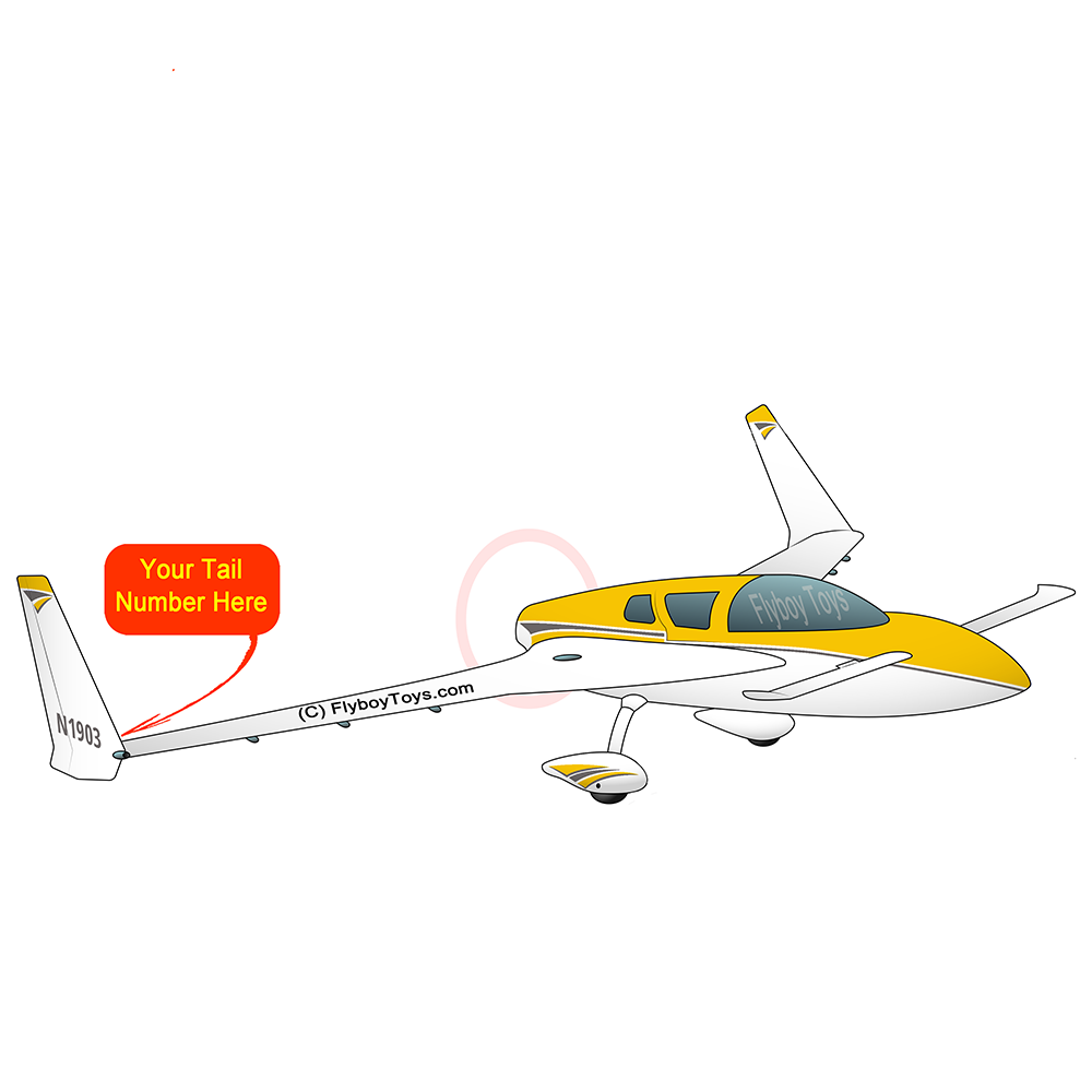 Airplane Design (Yellow) - AIRILK3FQ-Y1