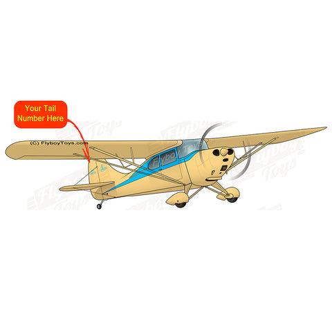 Airplane Design (Yellow/Blue) - AIRJ5I389-YB1