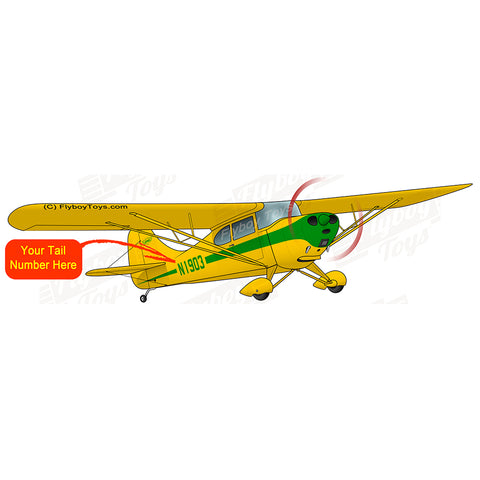 Airplane Design (Yellow/Green #2) - AIRJ5I38911AC-YG2