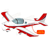 Airplane Design (Red #2) - AIRJC92-R2