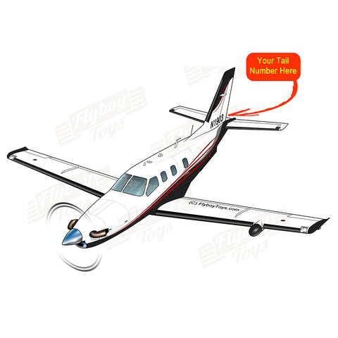 Airplane Design (Black/Red) - AIRJF3K2D850-BR2