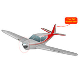 Airplane Design (Red #1) - AIRJN9-R1