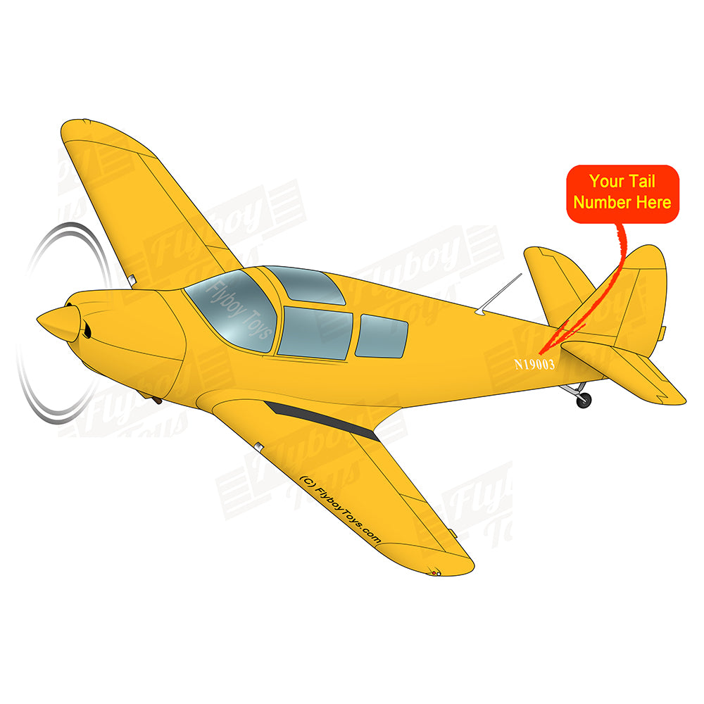 Airplane Design (Yellow) - AIRJN9GC1B-Y1