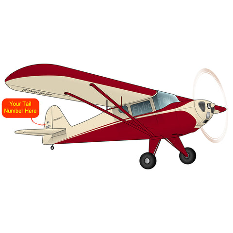 Airplane Design (Cream/Red) -  AIRK1PF21B-CR1