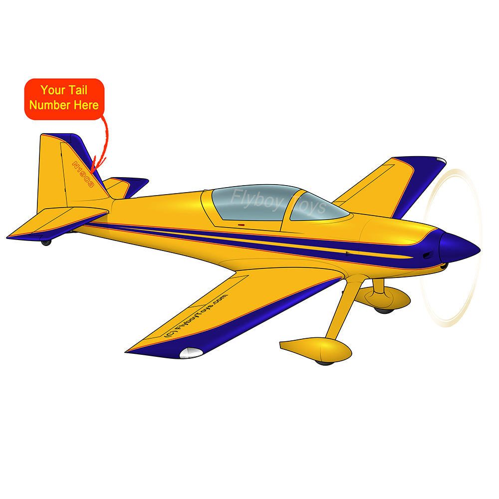 Airplane Design (Yellow/Blue) - AIRK51IF3F1-YB1
