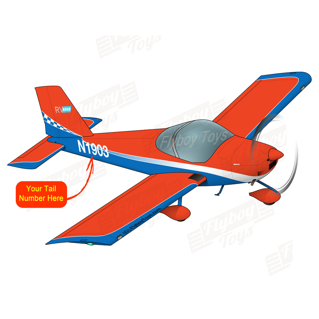 Airplane Design (Red/Blue) - AIRM1EIM12-RB2