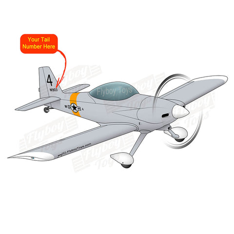 Airplane Design (Grey/Orange) - AIRM1EIM4-GO1