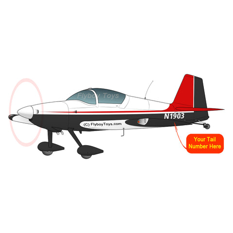Airplane Design (Red/Black) - AIRM1EIM6-RB1
