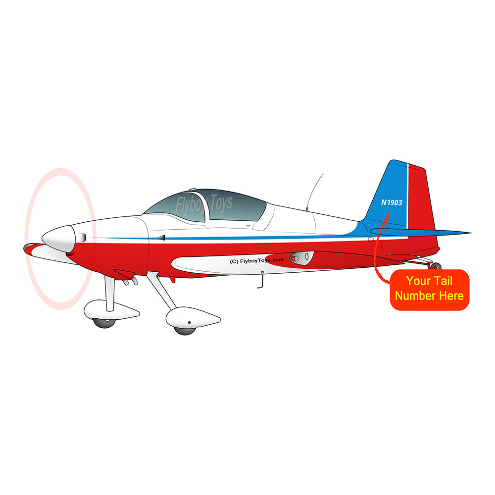 Airplane Design (Red/Blue #2) - AIRM1EIM6-RB2