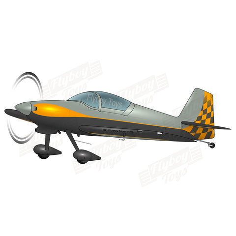 Airplane Design (Yellow/Silver/Black) - AIRM1EIM6-YSB1