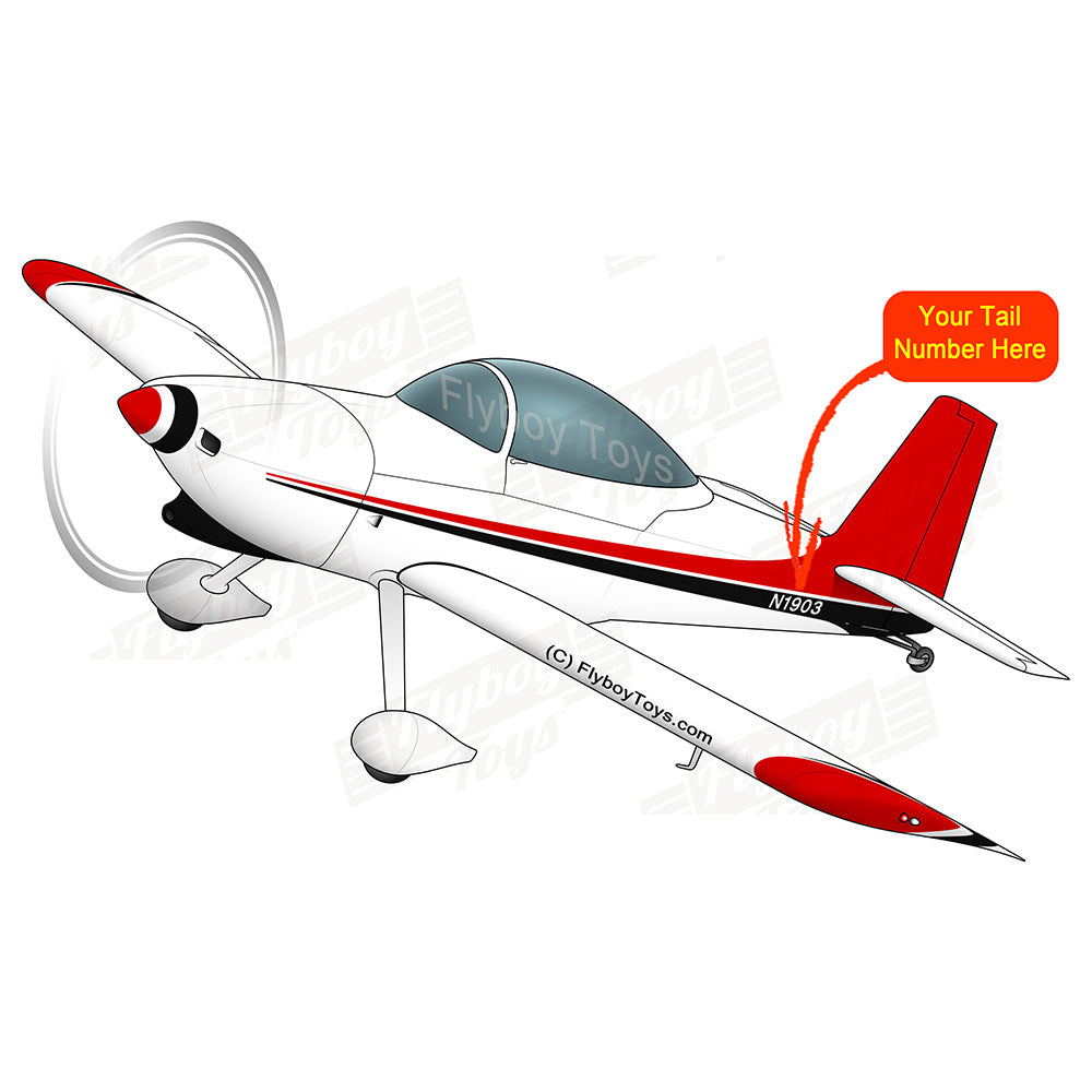 Airplane Design (Red Black) - AIRM1EIM8-RB1