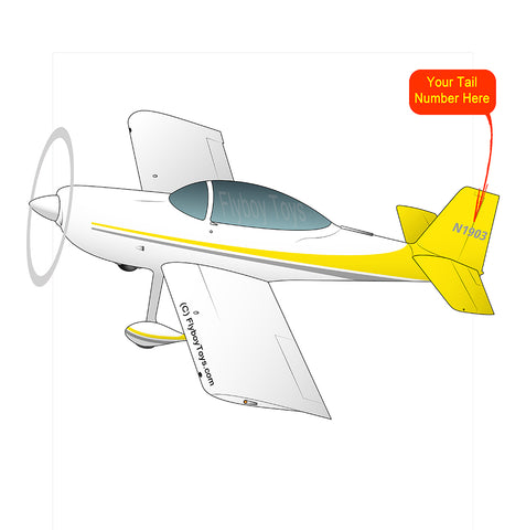 Airplane Design (Yellow) - AIRM1EIM8-Y1