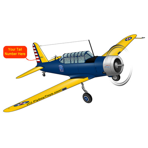 Airplane Design (Yellow/Blue) - AIRMLCM1CBT13-YB1
