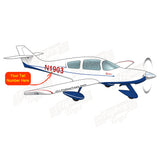 Airplane Design (Red/Blue) - AIRN855PG-RB1