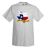 Texas Pilot Theme Custom T-shirt - Personalized w/ Your Airplane