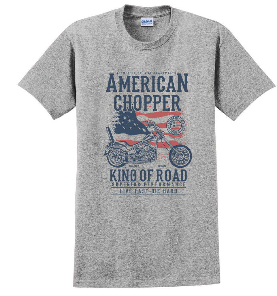 American Chopper King of Road Vintage Motorcycle T-shirt