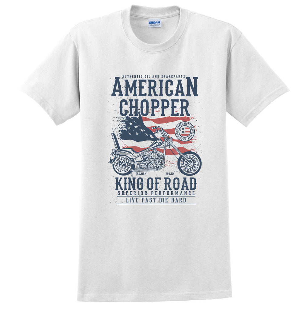 American Chopper King of Road Vintage Motorcycle T-shirt – Flyboy Toys