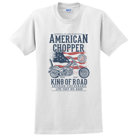 American Chopper King of Road Vintage Motorcycle T-shirt