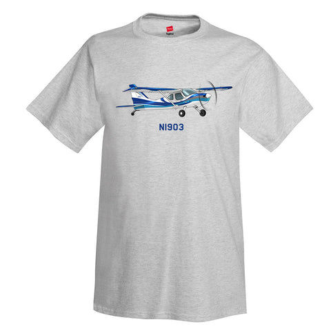 Airplane T-Shirt AIR7C1JGFGS2-B1 - Personalized w/ Your N#