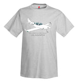 Stoddard-Hamilton Glasair III Airplane T-Shirt - Personalized w/ Your N#