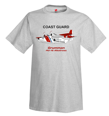 Grumman HU-16 Albatross (Red/Blue) Airplane T-Shirt - Personalized