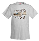 Stinson 10-A Airplane T-Shirt - Personalized with Your N#