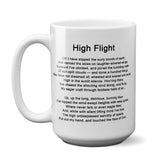 High Flight Custom Mug AIRG9G3L2J3-Y2 - Personalized w/ your N#