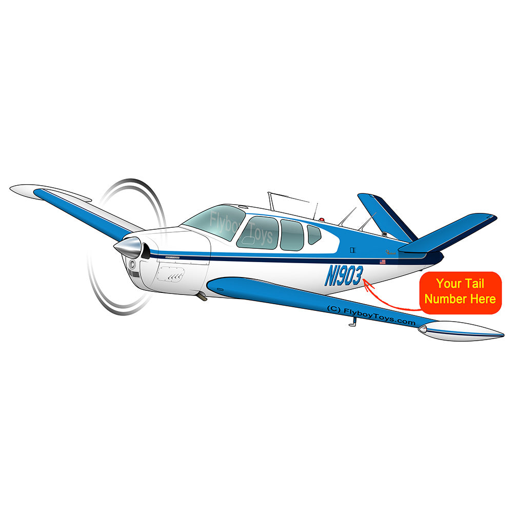 Beechcraft Bonanza V35 Blue