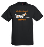 De Havilland DH-114 Heron Airplane T-Shirt - Personalized with Your N#