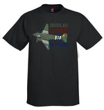 Douglas C-47 Skytrain Airplane T-Shirt - Personalized with Your N#