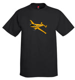 Airplane T-shirt (Yellow) AIR25518-Y2 - Personalized with Your N#