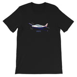 Airplane T-shirt (Red/Blue #3) AIR255452-RB3 - Personalized with Your N#