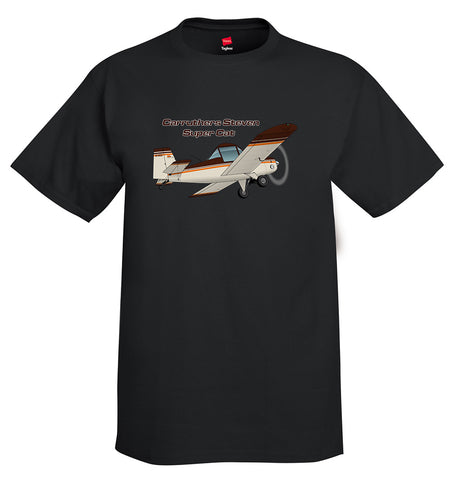 Baker Supercat (Red/Black) Airplane T-Shirt - Personalized with Your N#
