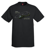 Boeing AH-64 Apache Helicopter T-Shirt - Personalized