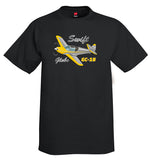 Globe/Temco Swift GC-1B Airplane T-Shirt - Personalized w/ Your N#