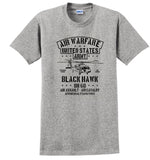 Black Hawk UH-60  Helicopter Aviation T-Shirt