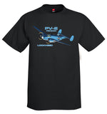Lockheed Harpoon PV-2 (Blue) Airplane T-Shirt - Personalized w/ Your N#
