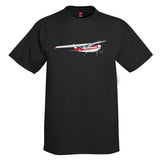 Airplane T-Shirt (Red)AIR35JJ150-R8 - Personalized w/ Your N#