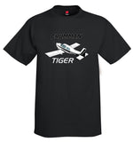 Grumman American Tiger AA1-5B Airplane T-Shirt - Personalized w/ Your N#