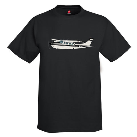 Airplane T-Shirt AIR35JJP21035EKLI9FE-BLK1 - Personalized w/ Your N#