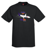 Boeing 777 FedEx Airplane T-Shirt - Personalized w/ Your N#