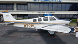 Beechcraft Bonanza G36 Blue Brown model