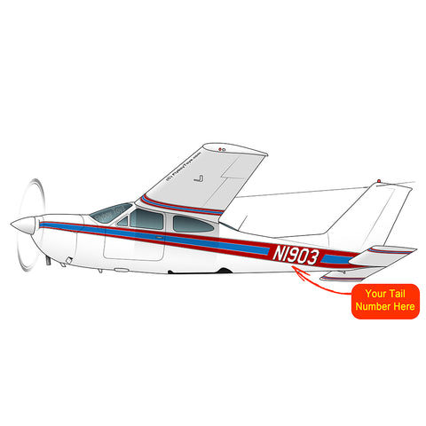 Airplane Design (Red/Blue #2) - AIR35JJ177-RB2