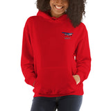 Custom Embroidered Gildan Hoodie - Personalized w/ your Airplane Aircraft