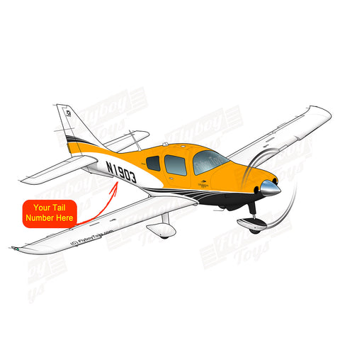 Airplane Design (Yellow/Black) - AIR35JT240-YB1