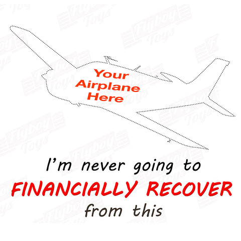 I'm Never Financially Recover Airplane Theme